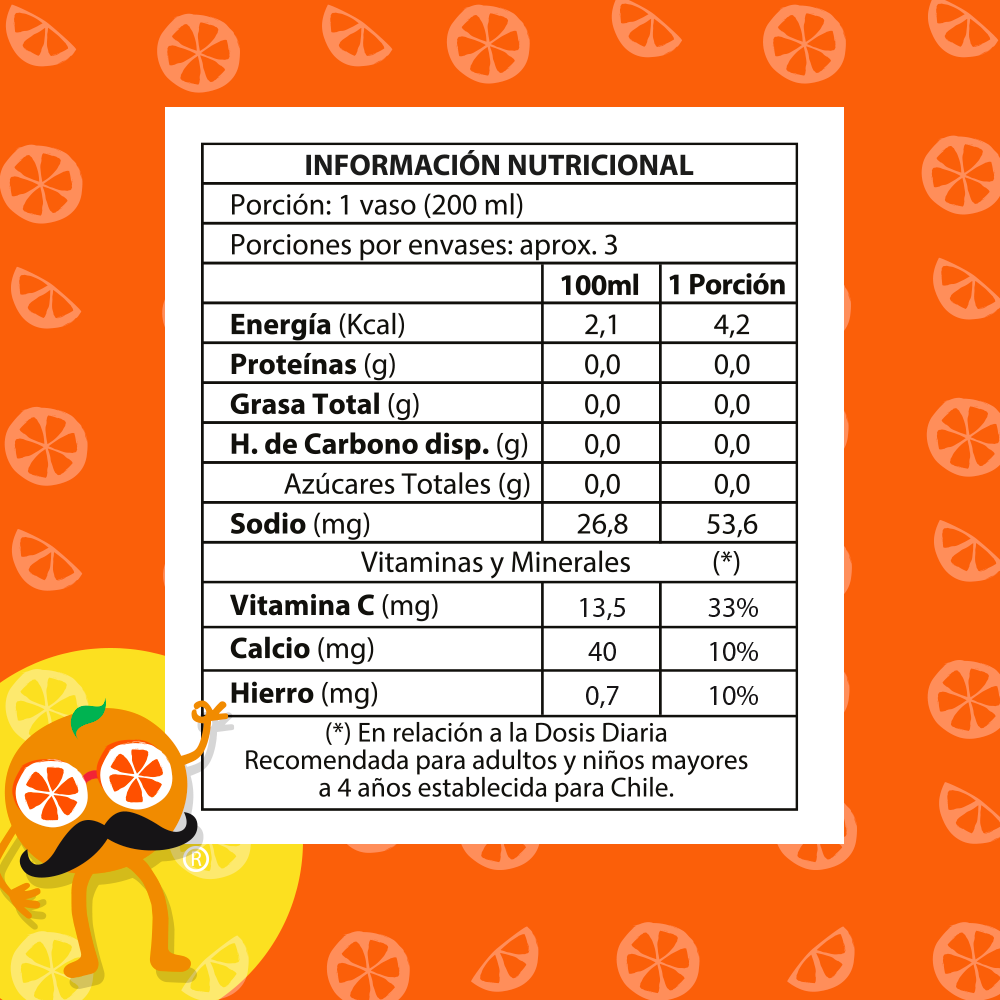 DON LIMÓN Sabor Naranja - Acerola