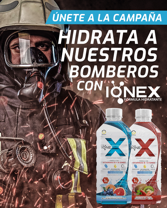 DONA A BOMBEROS CON IONEX